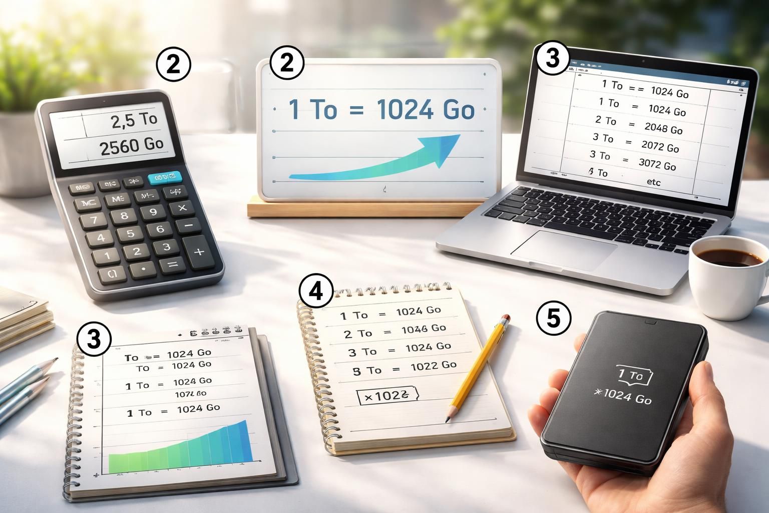 découvrez 5 astuces simples et efficaces pour convertir facilement des to en go, et maîtrisez rapidement les conversions de données informatiques.