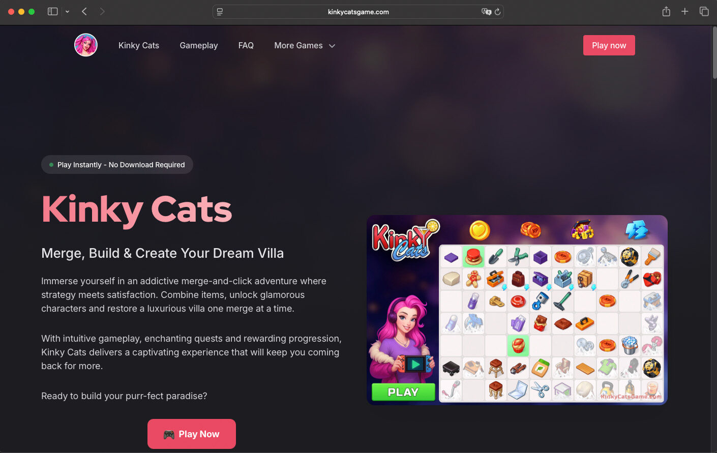 KinkyCatsGame.com