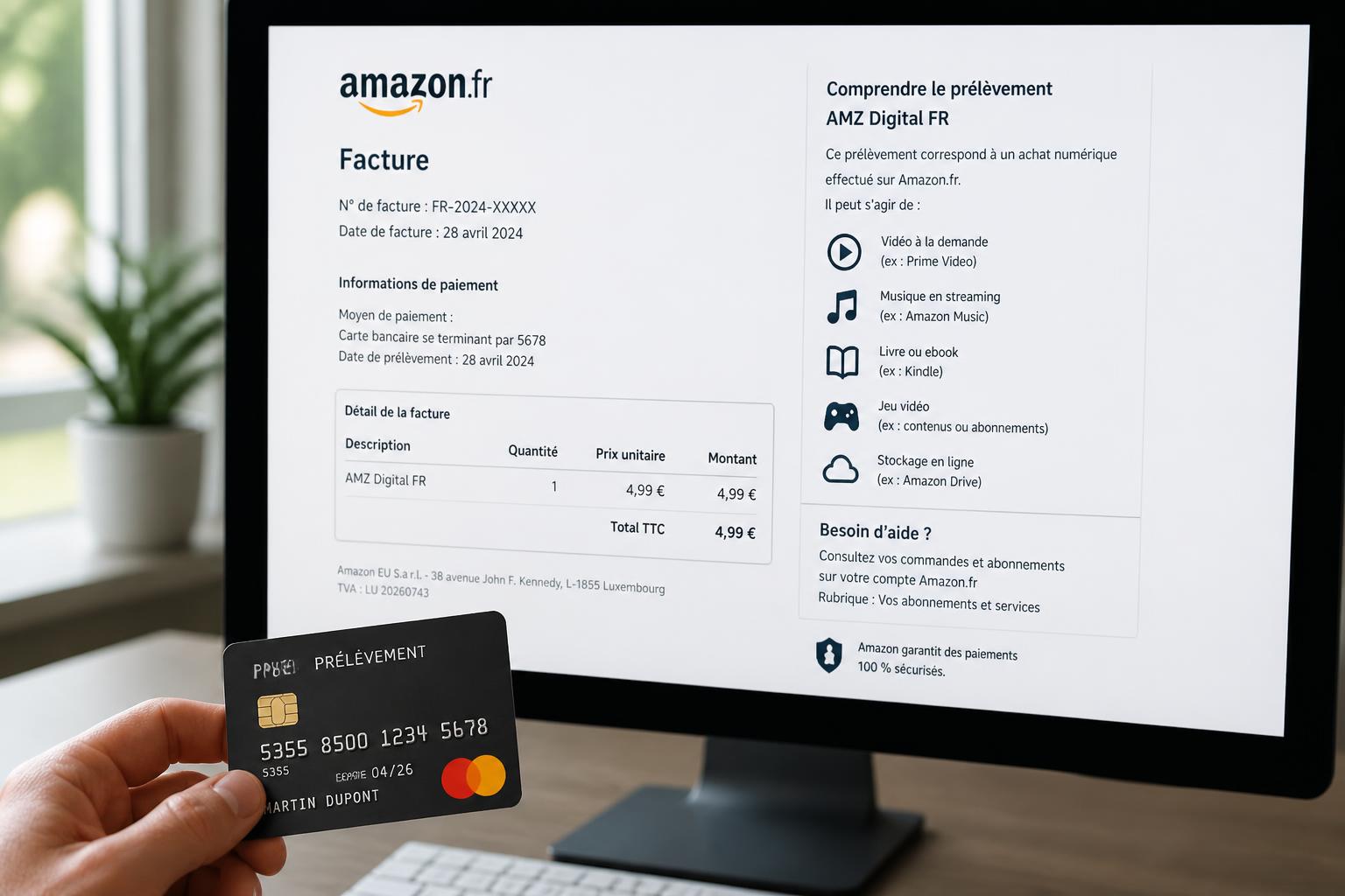 découvrez ce qu'est amz digital fr et comprenez le prélèvement effectué par amazon france avec notre explication claire et détaillée.