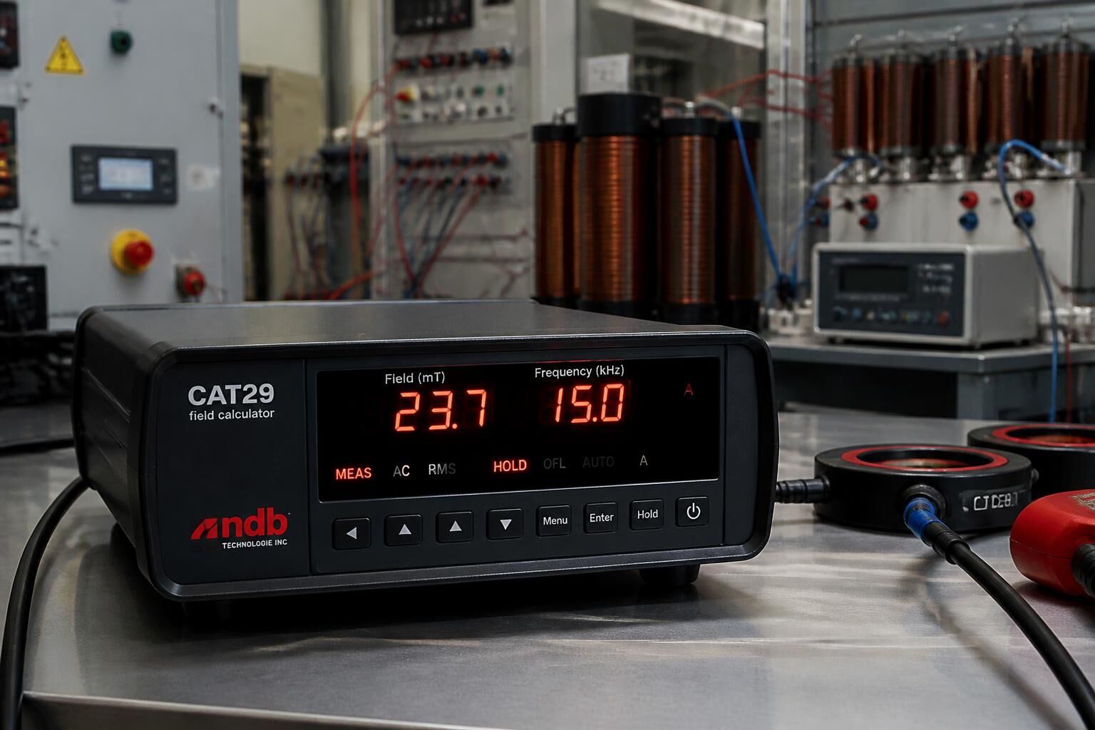 Utilisez le calculateur de champs magnétique CAT29 pour évaluer facilement et précisément vos installations électriques et assurer leur conformité et sécurité.