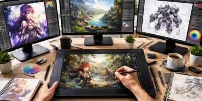 découvrez notre comparatif des meilleurs logiciels de dessin pour tablette graphique et trouvez celui qui correspond parfaitement à vos besoins artistiques.