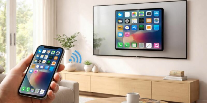 découvrez comment connecter facilement votre iphone à une tv samsung sans câble grâce à notre guide complet. profitez de vos contenus préférés en toute simplicité et sans encombrement.