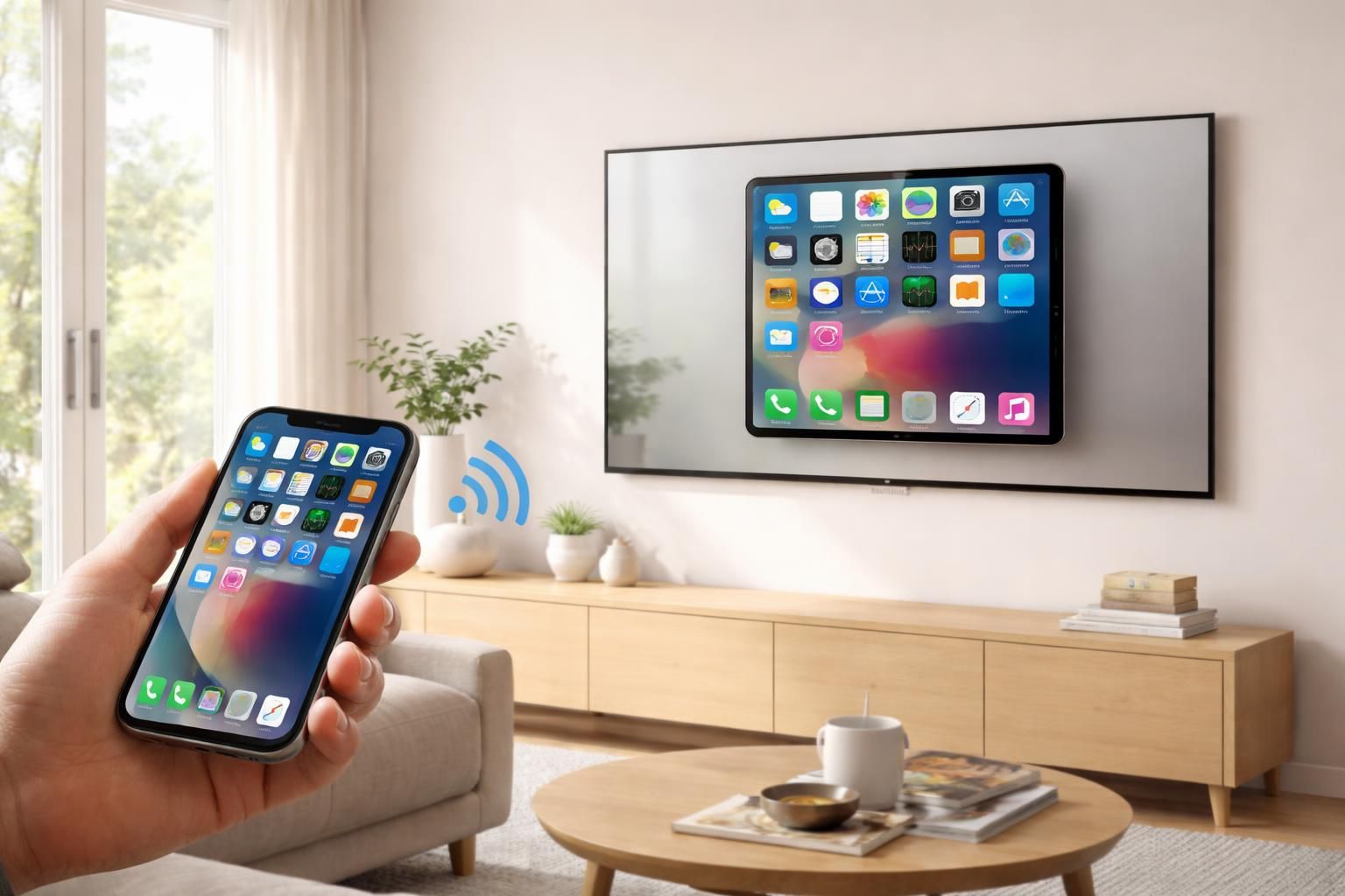 découvrez comment connecter facilement votre iphone à une tv samsung sans câble grâce à notre guide complet. profitez de vos contenus préférés en toute simplicité et sans encombrement.