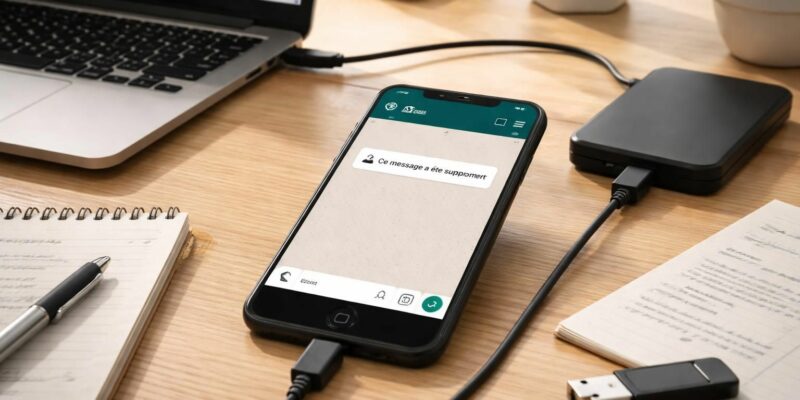 découvrez nos conseils pratiques pour récupérer un message whatsapp supprimé par l'expéditeur et ne plus jamais manquer d'informations importantes.