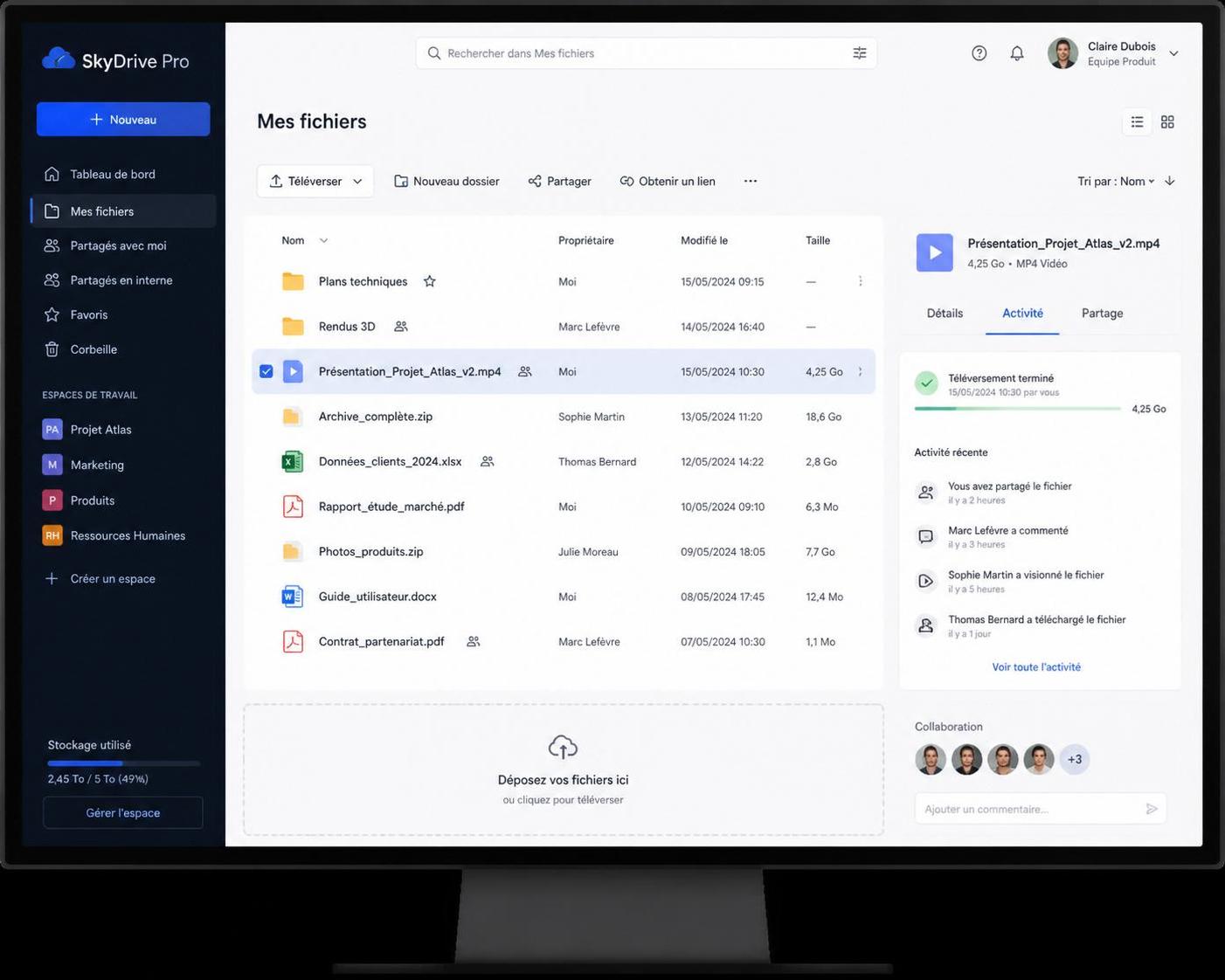 découvrez les meilleures solutions pour envoyer facilement un fichier lourd et transférer des fichiers volumineux rapidement et en toute sécurité.
