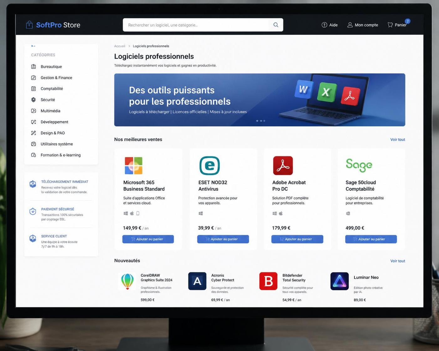 découvrez filecr, le plus grand magasin de logiciels en ligne offrant une vaste sélection de programmes faciles à télécharger et sécurisés pour tous vos besoins.