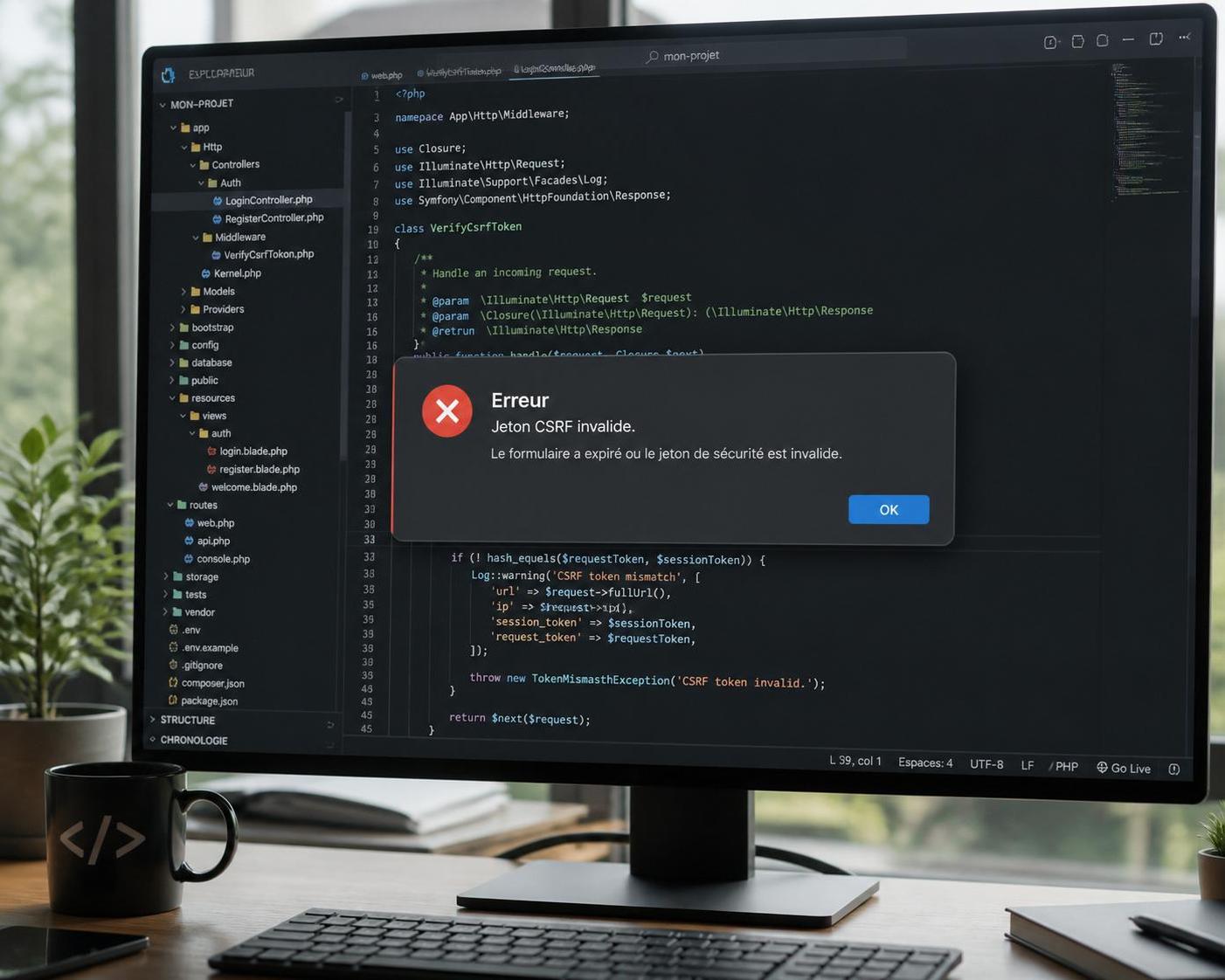 découvrez des astuces et solutions efficaces pour résoudre l'erreur "le jeton csrf est invalide" et sécuriser vos applications web en tant que développeur.