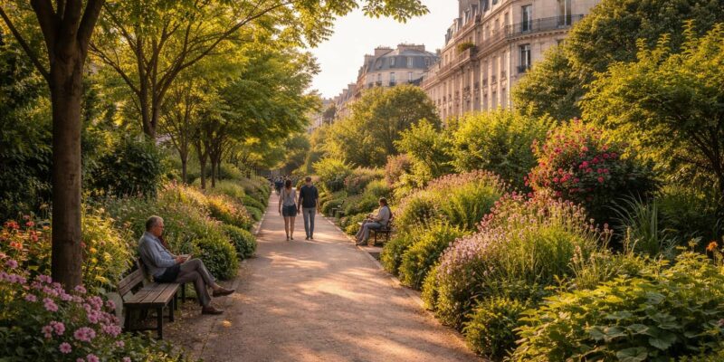 découvrez les photos captivantes de la coulée verte à rené-dumont à paris, un voyage visuel unique au cœur d'un espace naturel suspendu en pleine ville.