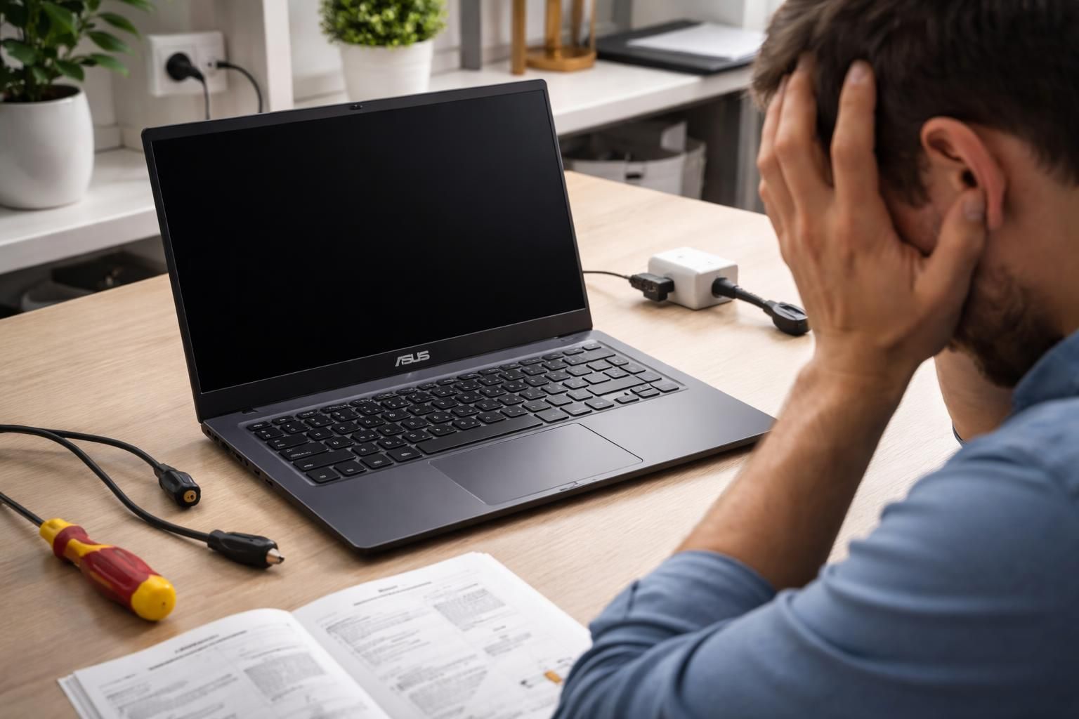 découvrez les solutions rapides et efficaces pour résoudre l'écran noir sur votre asus. apprenez les astuces essentielles à connaître pour restaurer votre appareil en toute simplicité.