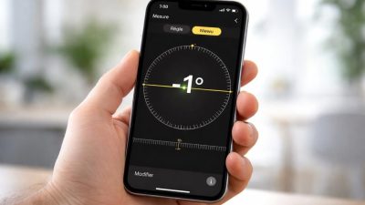 apprenez à maîtriser l'application degré sur iphone pour réaliser des prises de mesures rapides et précises en toute simplicité.