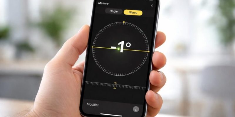 apprenez à maîtriser l'application degré sur iphone pour réaliser des prises de mesures rapides et précises en toute simplicité.