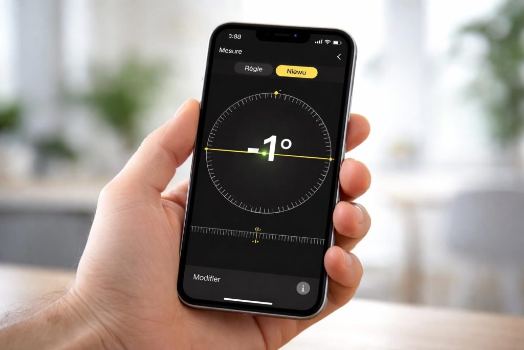 apprenez à maîtriser l'application degré sur iphone pour réaliser des prises de mesures rapides et précises en toute simplicité.