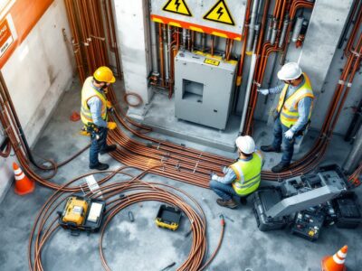 découvrez nos conseils pour garantir la sécurité sur vos chantiers grâce à un matériel électrique professionnel fiable et conforme aux normes.