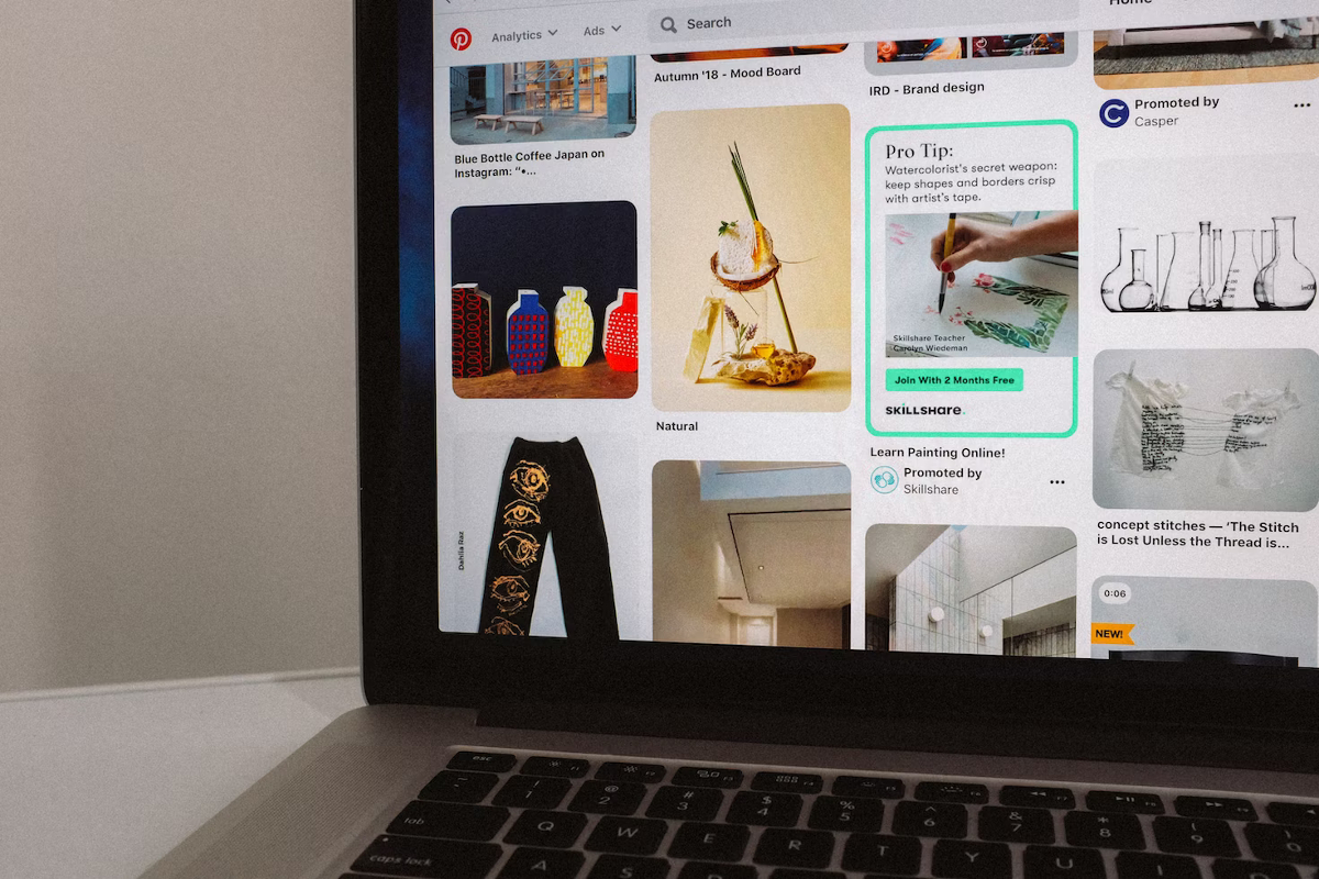 Pinterest sans compte