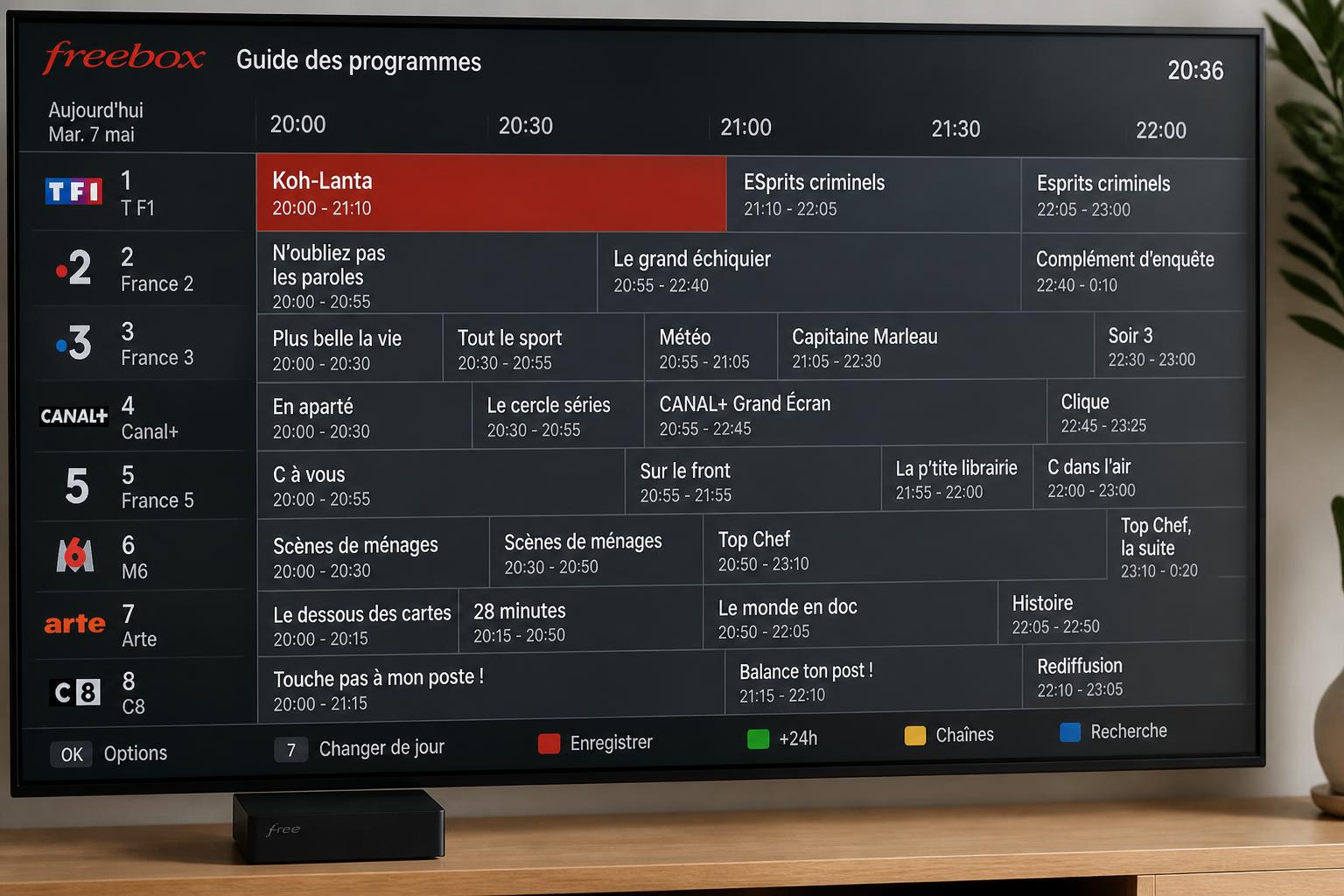 découvrez le programme tv freebox de ce soir et trouvez les meilleures émissions, films et séries à ne pas manquer sur votre freebox.