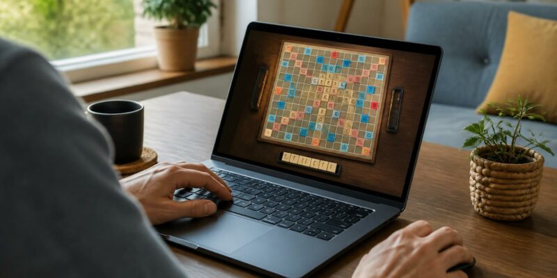 jouez au scrabble en ligne gratuitement contre l'ordinateur et améliorez votre vocabulaire tout en vous amusant.