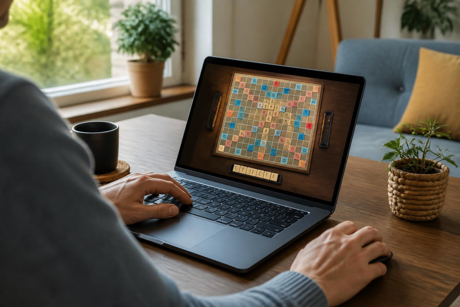 jouez au scrabble en ligne gratuitement contre l'ordinateur et améliorez votre vocabulaire tout en vous amusant.