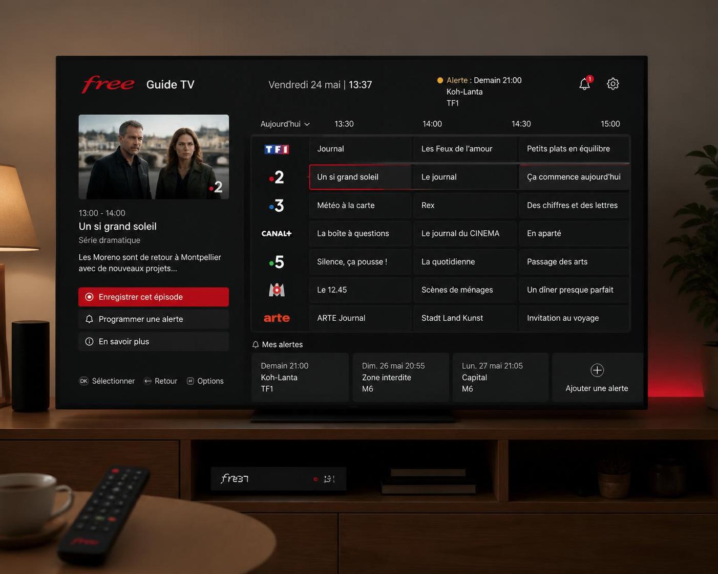 téléchargez gratuitement le programme tv et tnt complet de free pour ne rien manquer de vos émissions préférées.