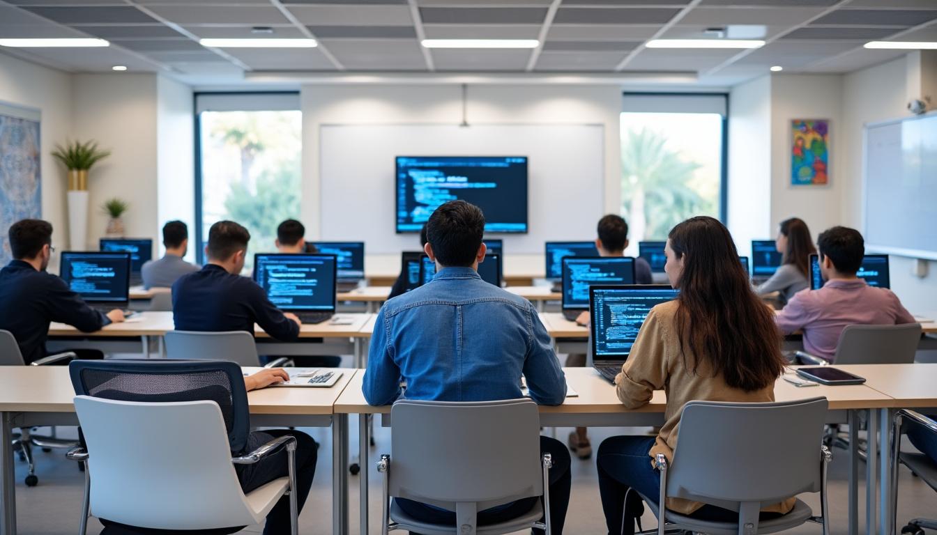 découvrez notre sélection des 5 meilleurs centres de formation de développeurs web en tunisie, qui se distinguent par leur qualité d'enseignement, leurs programmes innovants et leur accompagnement personnalisé. que vous soyez débutant ou confirmé, ces établissements vous aideront à devenir un expert du web.