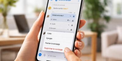 découvrez comment supprimer facilement un sondage sur messenger grâce à notre guide rapide et pratique. suivez nos étapes simples pour gérer vos sondages en un clin d'œil.